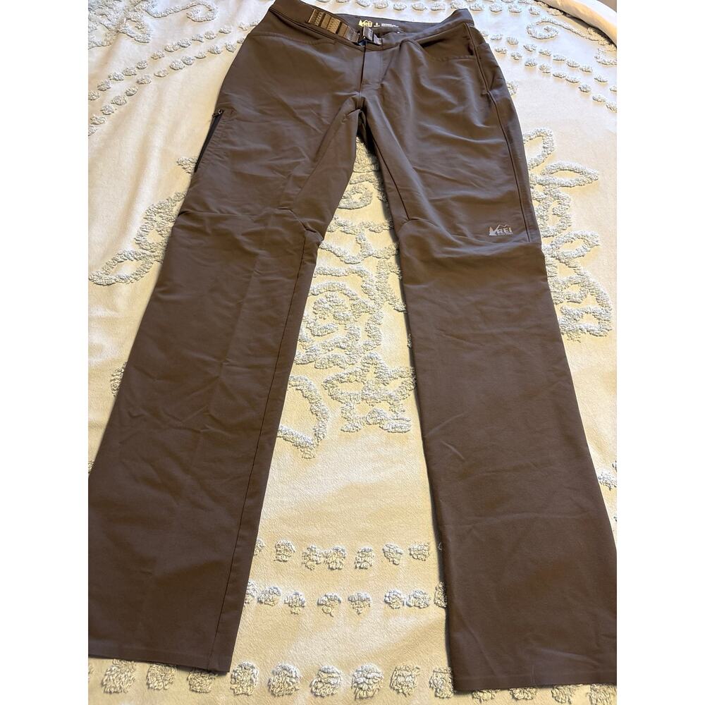 REI Women's Semi Fitted Outdoor Gray Pants Sz 8